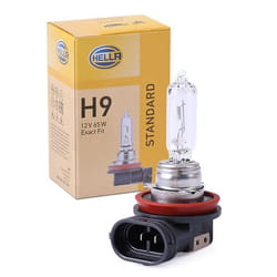 HELLA 8GH 008 357-001 Ampoule, projecteur longue portée H9 12V 65W Halogène VOLVO: XC60 I, XC90 I, XC70 II Break, VOLKSWAGEN: Golf 7, Touareg I
