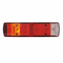 HELLA 2VD 008 205-041 Feu arrière droit P21W, R5W noir 12, 24 sans ampoules avec porte-lampe VOLVO: FH 12, FM 12