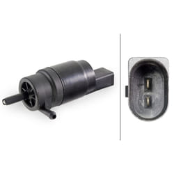 Pompe d'eau de nettoyage, lave phares HELLA 8TW 006 848-021