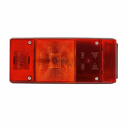 HELLA 2SE 007 547-041 Feu arrière droit Rouge noir sans ampoules