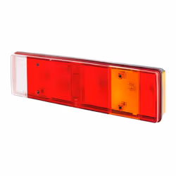Feu arrière; HELLA; gauche, droit P21W, R5W 24 sans ampoules avec porte-lampe; pour IVECO; 1522232, E43178, E49808, E49810, 9 ...
