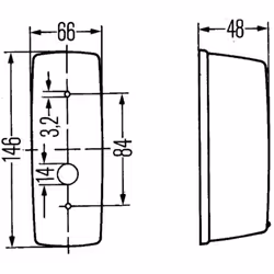 Feu clignotant HELLA 2BA 001 277-021