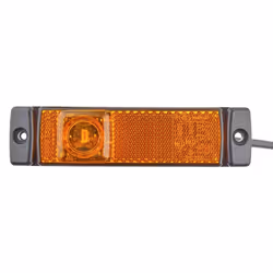HELLA 2PS 008 645-011 Feu de position LED droit, gauche 12 Raccord fileté, Montage en saillie