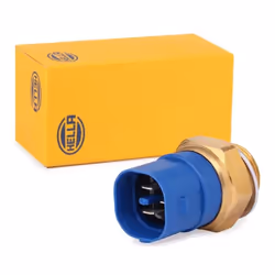 Interrupteur de température, ventilateur de radiateur; HELLA; M 22 x 1,5 12; pour VOLKSWAGEN, AUDI, SEAT, SKODA, FORD; 1H0959 ...