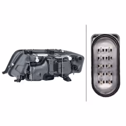 Projecteur principal HELLA 1EL 008 472-021, droite
