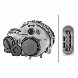 Projecteur principal HELLA 1DR 007 984-101, droite
