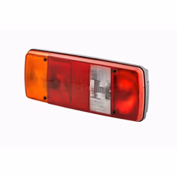 Feu arrière; HELLA; gauche P21W, R10W noir 12, 24 sans ampoules; 0882331, E423215, E43134, E43880, E44033