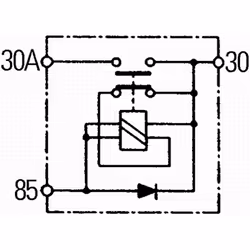 Coupe-batterie HELLA 6EK 008 776-051
