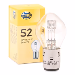 Ampoule, projecteur principal; HELLA; S2 12 45/40 Halogène BA20d; 6005022693