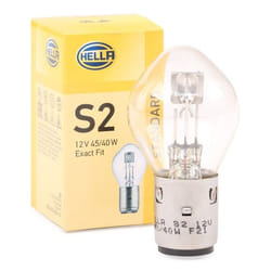 HELLA 8GD 002 084-151 Ampoule, projecteur principal S2 12 45/40 Halogène BA20d