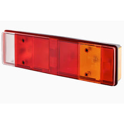 HELLA 2VP 008 204-241 Feu arrière droit P21W, R5W noir 12, 24 sans ampoules avec porte-lampe DAF: CF 85