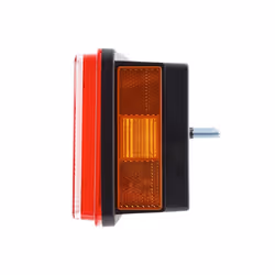 HELLA 2VP 008 204-241 Feu arrière droit P21W, R5W noir 12, 24 sans ampoules avec porte-lampe DAF: CF 85