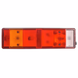 HELLA 2VD 008 204-251 Feu arrière gauche P21W, R5W noir 12, 24 sans ampoules avec porte-lampe DAF: CF 85