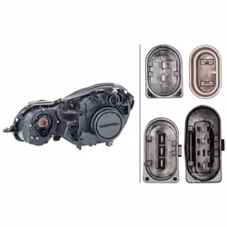 Projecteur principal HELLA 1EL 008 369-081, droite
