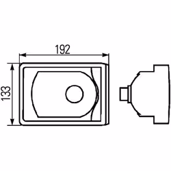 Feu clignotant HELLA 2BA 008 805-051 - Vue supplémentaire 2