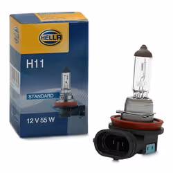 Ampoule, projecteur principal; HELLA; H11 12 55 Halogène PGJ19-2; pour RENAULT, NISSAN, TOYOTA, PEUGEOT, BMW; 1706212, 57M932 ...