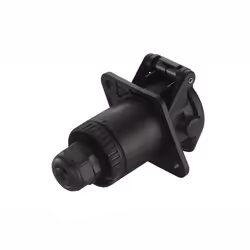 HELLA 8JB 007 242-011 Prise de remorque 24 15 avec bouchon de protection/ soufflet 12098 IP 54 - Vue supplémentaire 3