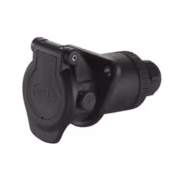 HELLA 8JB 007 242-011 Prise de remorque 24 15 avec bouchon de protection/ soufflet 12098 IP 54 - Vue supplémentaire 5