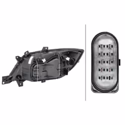 Projecteur principal HELLA 1EH 246 047-021, droite - Vue supplémentaire 4