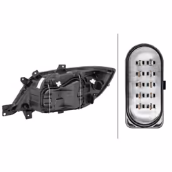 Projecteur principal HELLA 1EH 246 047-061, droite