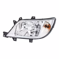Phares; HELLA; gauche W5W, PY21W, H7/H3/H7 Halogène 12 transparent pour circulation à gauche; pour MERCEDES-BENZ; 0874793, E1 ...