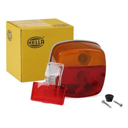 HELLA 2SE 002 578-701 Feu arrière gauche, droit P21W, R10W 24, 12 sans ampoules avec porte-lampe