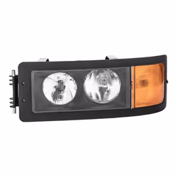 HELLA 1D3 009 027-011 Phares gauche W5W, H7/H7, P21W Halogène 24 orange pour circulation à droite