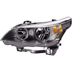 Phares; HELLA; gauche H7/H7, W5W, PY21W Halogène 12 limpide transparent pour circulation à gauche; pour BMW; 63126910779, 631 ...