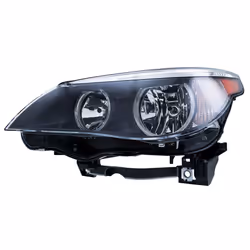 HELLA 1EF 008 673-111 Phares gauche W5W, H7/H7 Halogène 12 transparent pour circulation à droite BMW: 5 Berline, 5 Touring