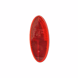 Catadioptre; HELLA; ovale Rouge arrière; E43190, 1442935, 144293500, 4501082, 144293500