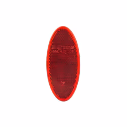 HELLA 8RA 343 160-002 Catadioptre ovale Rouge arrière