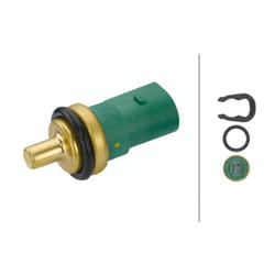 Sonde de température, liquide de refroidissement HELLA 6PT 009 107-141