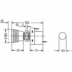 Interrupteur HELLA 6ED 004 778-021