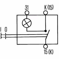 Interrupteur HELLA 6ED 004 778-021