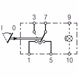 Interrupteur HELLA 6GM 004 570-081