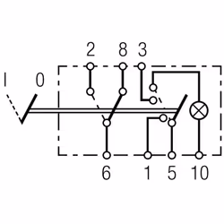 Interrupteur de signal de détresse HELLA 6HH 004 570-451