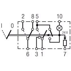 Interrupteur de signal de détresse HELLA 6HH 004 570-451 - Vue supplémentaire 4