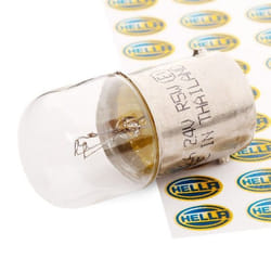 HELLA 8GA 002 071-241 Ampoule, feu éclaireur de plaque 24 5 R5W BA15s