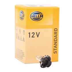 Ampoule, éclairage des instruments; HELLA; 12 1,2 Ampoule sur socle BX8.4d Halogène; ZF000814817