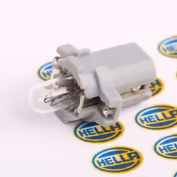 Ampoule, éclairage des instruments; HELLA; 24 1,2 Ampoule sur socle B8.3d Halogène; ZF252366008