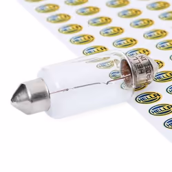 Ampoule, feu clignotant; HELLA; 12 18; pour DEUTZ-FAHR, FENDT, INTERNATIONAL HARV.; 02333854, 0335333, KDWHLO9210, 0711997831 ...