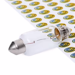 Ampoule, feu de recul; HELLA; Lampe de feston 12 15; pour FIAT; 0014593, 14087530, 7919500985, 0014593