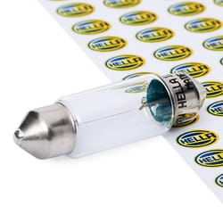 HELLA 8GM 002 092-171 Ampoule, feu éclaireur de plaque 12 5 C5W SV8.5-8 MERCEDES-BENZ: Sprinter 5-T Van, Vito Mixto, T1 Van, BMW: 3 Touring, 3 Berline