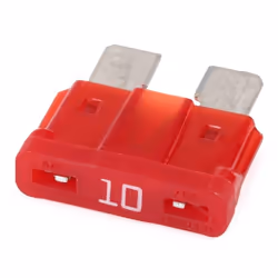 HELLA 8JS 711 686-002 Fusible 10 Rouge