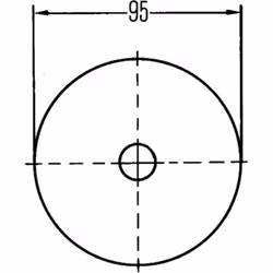 Catadioptre HELLA 8RA002 016-121