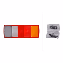 Verre de feu arrière HELLA 9EL122 689-051 - Vue supplémentaire 2