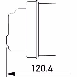 Bonnette, projecteur principal HELLA 9GH 145 943-001