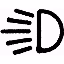 Pièce de commutateur, pictogramme HELLA 9XT 713 630-301
