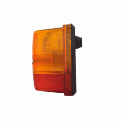 HELLA 2SW 003 014-131 Feu arrière droit, gauche rouge/jaune noir sans ampoules