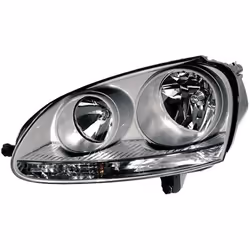 Phares; HELLA; gauche W5W, PY21W, H7/H7 Halogène 12 transparent pour circulation à droite; pour VOLKSWAGEN, VW; E11747, 1K694 ...